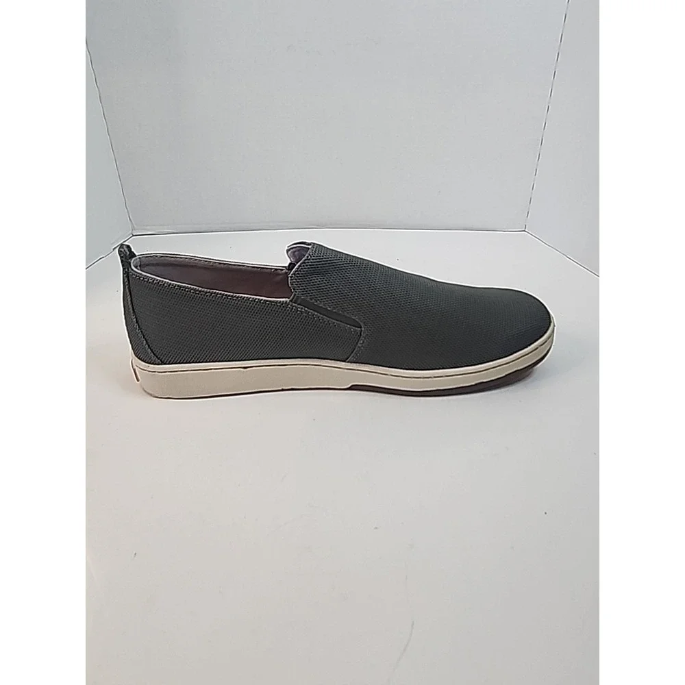 Mens Sz 12M L.L. Bean Dark Sage Green Boat / Deck Shoes Casual Outdoors Fishing
